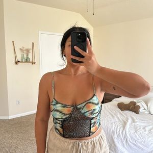 Blue and Orange Tank